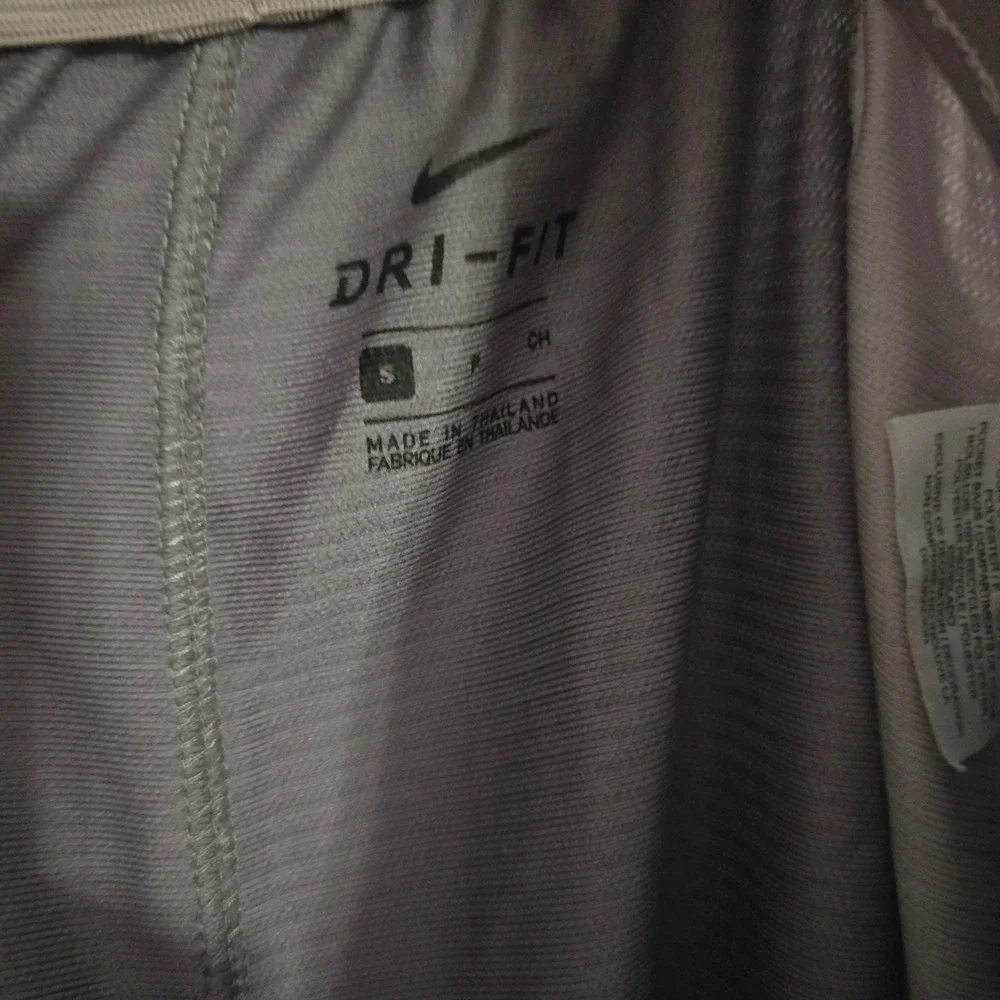 Nike Dri-FIT Boys‎ Small Gray Two Tone Basketball Athletic Gym Training Shorts